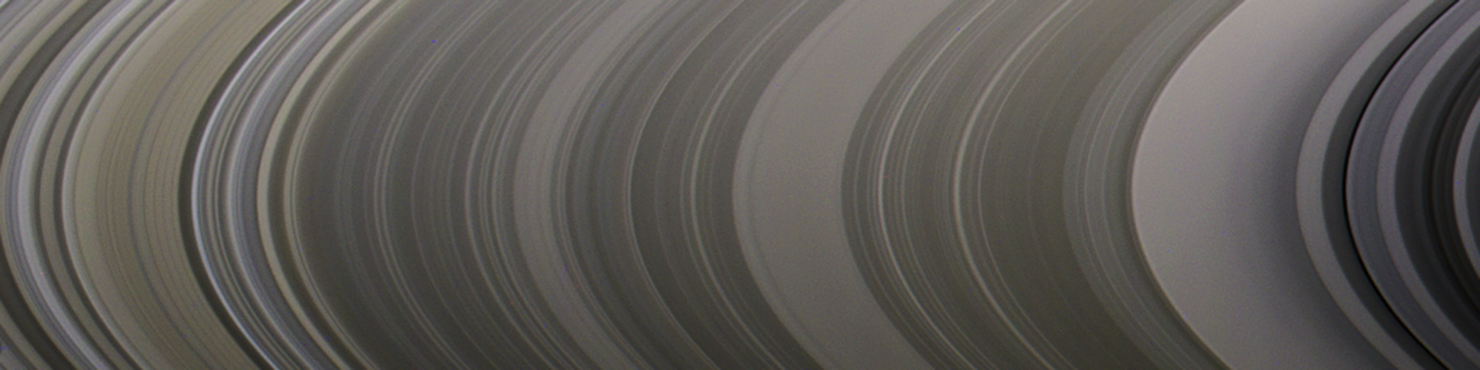 Detail of Saturn’s rings taken by NASA’s Cassini spacecraft